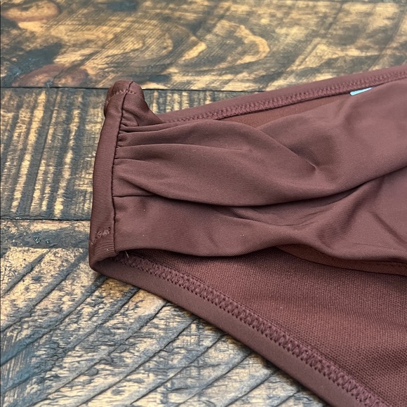 Brown Mid Rise Bikini Bottom - Picture 3 of 7